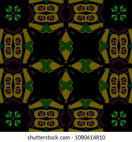 Abstract geometric pattern. Print, cloth design, wallpaper. Vector illustration.