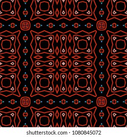 Abstract geometric pattern. Print, cloth design, wallpaper. Vector illustration.