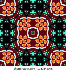 Abstract geometric pattern. Print, cloth design, wallpaper. Vector illustration.