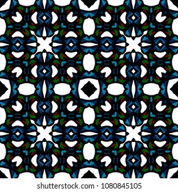 Abstract geometric pattern. Print, cloth design, wallpaper. Vector illustration.