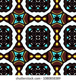 Abstract geometric pattern. Print, cloth design, wallpaper. Vector illustration.