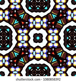 Abstract geometric pattern. Print, cloth design, wallpaper. Vector illustration.
