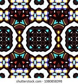 Abstract geometric pattern. Print, cloth design, wallpaper. Vector illustration.