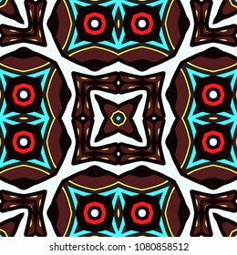 Abstract geometric pattern. Print, cloth design, wallpaper. Vector illustration.