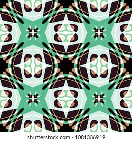 Abstract geometric pattern. Print, cloth design, wallpaper. Vector illustration.