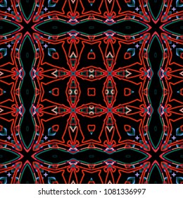 Abstract geometric pattern. Print, cloth design, wallpaper. Vector illustration.