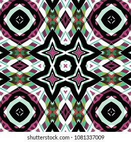 Abstract geometric pattern. Print, cloth design, wallpaper. Vector illustration.