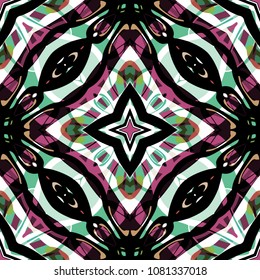 Abstract geometric pattern. Print, cloth design, wallpaper. Vector illustration.