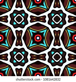 Abstract geometric pattern. Print, cloth design, wallpaper. Vector illustration.