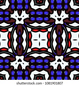 Abstract geometric pattern. Print, cloth design, wallpaper. Vector illustration.