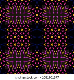 Abstract geometric pattern. Print, cloth design, wallpaper. Vector illustration.