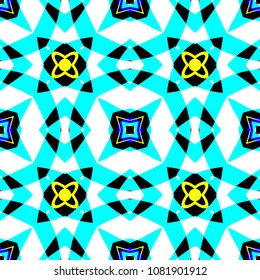Abstract geometric pattern. Print, cloth design, wallpaper. Vector illustration.