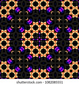 Abstract geometric pattern. Print, cloth design, wallpaper. Vector illustration.