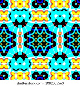 Abstract geometric pattern. Print, cloth design, wallpaper. Vector illustration.