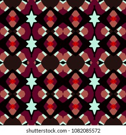 Abstract geometric pattern. Print, cloth design, wallpaper. Vector illustration.