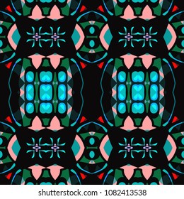Abstract geometric pattern. Print, cloth design, wallpaper. Vector illustration.