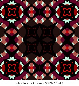 Abstract geometric pattern. Print, cloth design, wallpaper. Vector illustration.