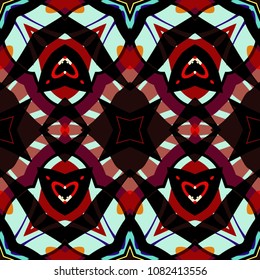 Abstract geometric pattern. Print, cloth design, wallpaper. Vector illustration.