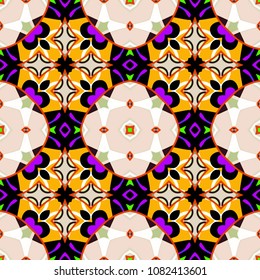 Abstract geometric pattern. Print, cloth design, wallpaper. Vector illustration.