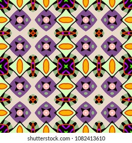 Abstract geometric pattern. Print, cloth design, wallpaper. Vector illustration.
