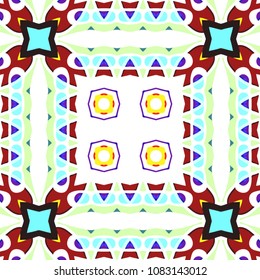 Abstract geometric pattern. Print, cloth design, wallpaper. Vector illustration.