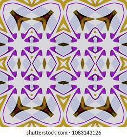 Abstract geometric pattern. Print, cloth design, wallpaper. Vector illustration.