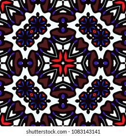 Abstract geometric pattern. Print, cloth design, wallpaper. Vector illustration.