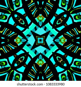 Abstract geometric pattern. Print, cloth design, wallpaper. Vector illustration.