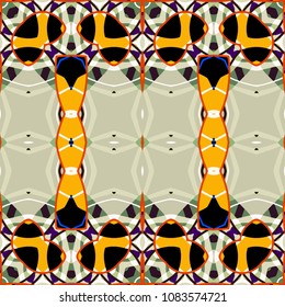 Abstract geometric pattern. Print, cloth design, wallpaper. Vector illustration.