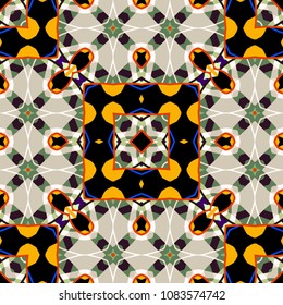 Abstract geometric pattern. Print, cloth design, wallpaper. Vector illustration.