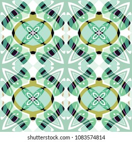 Abstract geometric pattern. Print, cloth design, wallpaper. Vector illustration.