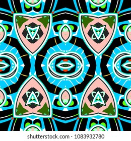 Abstract geometric pattern. Print, cloth design, wallpaper. Vector illustration.