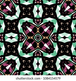 Abstract geometric pattern. Print, cloth design, wallpaper. Vector illustration.