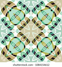 Abstract geometric pattern. Print, cloth design, wallpaper. Vector illustration.
