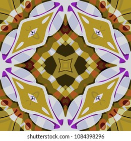 Abstract geometric pattern. Print, cloth design, wallpaper. Vector illustration.