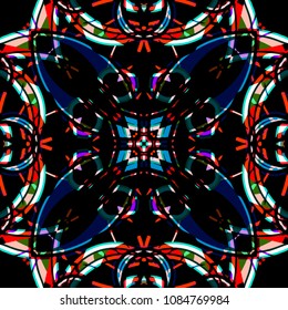 Abstract geometric pattern. Print, cloth design, wallpaper. Vector illustration.