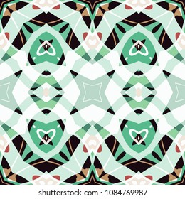 Abstract geometric pattern. Print, cloth design, wallpaper. Vector illustration.