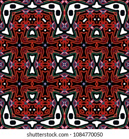 Abstract geometric pattern. Print, cloth design, wallpaper. Vector illustration.