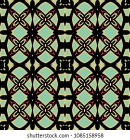 Abstract geometric pattern. Print, cloth design, wallpaper. Vector illustration.