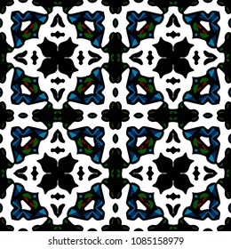 Abstract geometric pattern. Print, cloth design, wallpaper. Vector illustration.