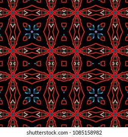Abstract geometric pattern. Print, cloth design, wallpaper. Vector illustration.