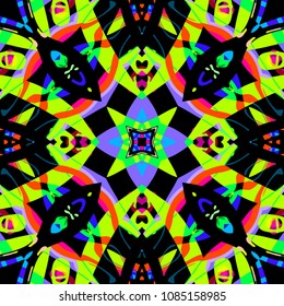 Abstract geometric pattern. Print, cloth design, wallpaper. Vector illustration.