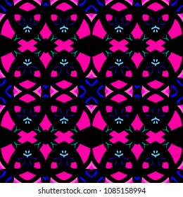 Abstract geometric pattern. Print, cloth design, wallpaper. Vector illustration.
