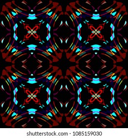 Abstract geometric pattern. Print, cloth design, wallpaper. Vector illustration.