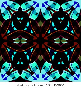 Abstract geometric pattern. Print, cloth design, wallpaper. Vector illustration.