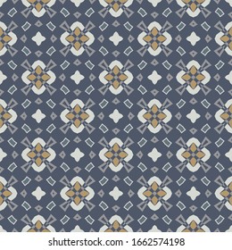 Abstract geometric pattern. Print, cloth design, wallpaper. Vector seamless in black, white and yellow.