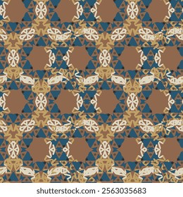 Abstract geometric pattern. Print, cloth design, wallpaper. Vector illustration.
