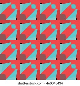 Abstract geometric pattern. Print, cloth design, wallpaper. Vector illustration.