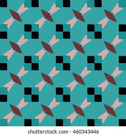 Abstract geometric pattern. Print, cloth design, wallpaper. Vector illustration.