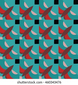 Abstract geometric pattern. Print, cloth design, wallpaper. Vector illustration.